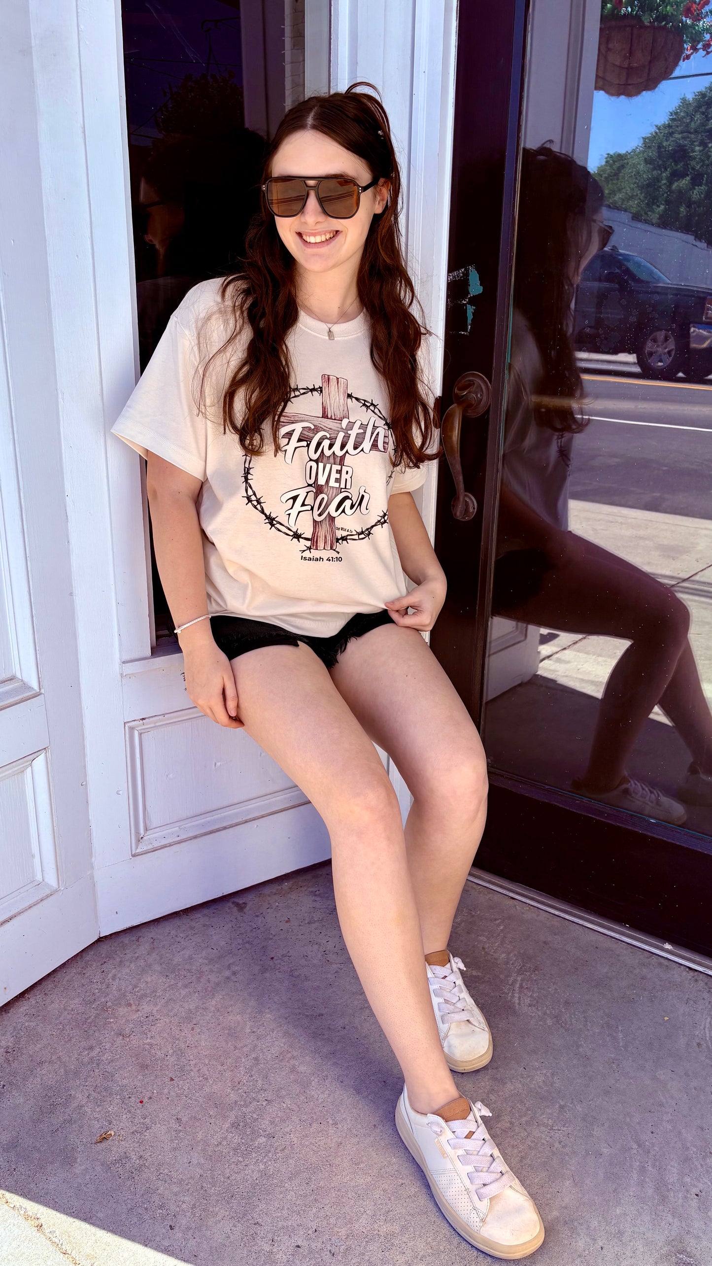 FAITH OVER FEAR TEE