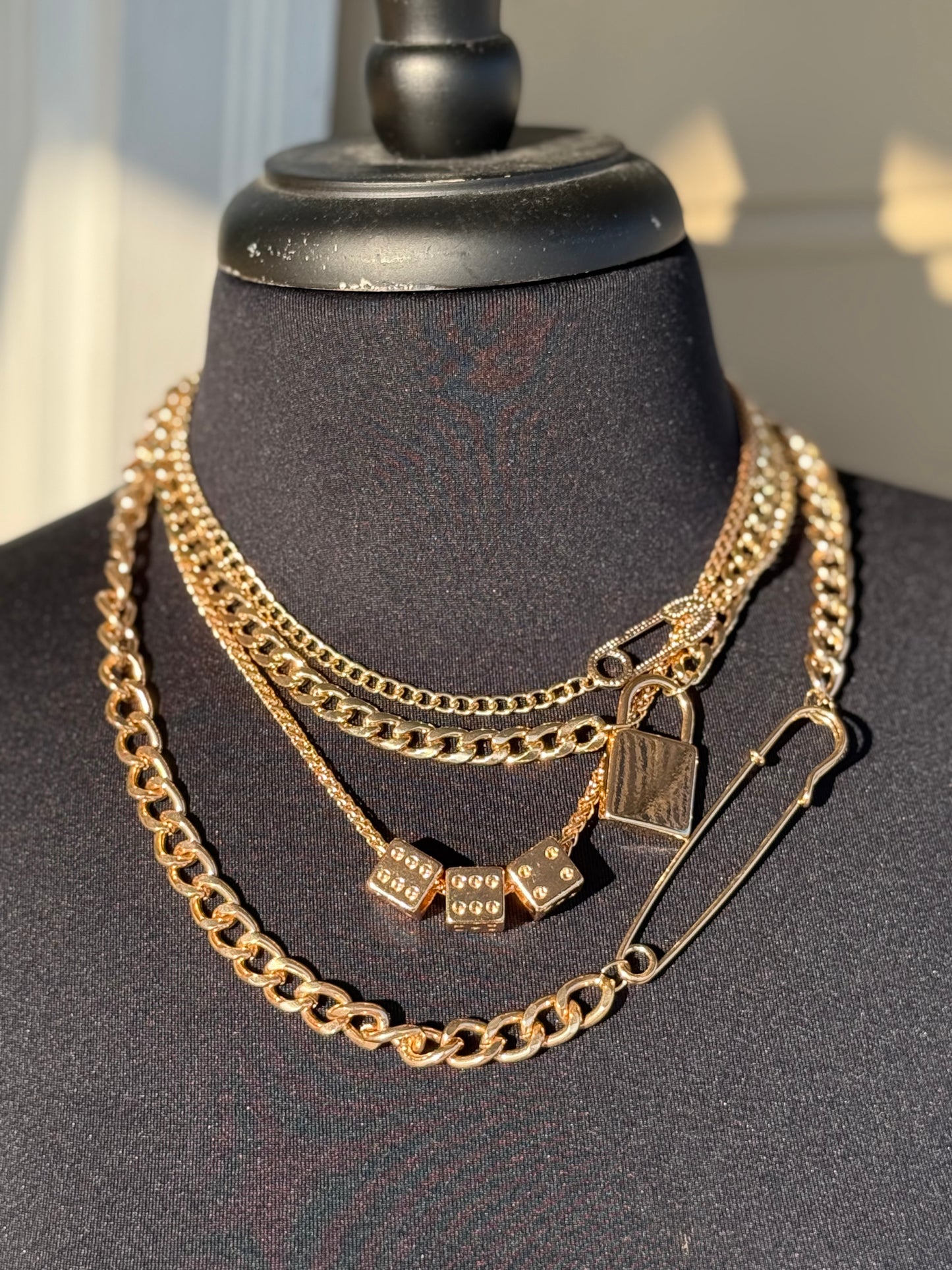 Roll The Risk Necklace