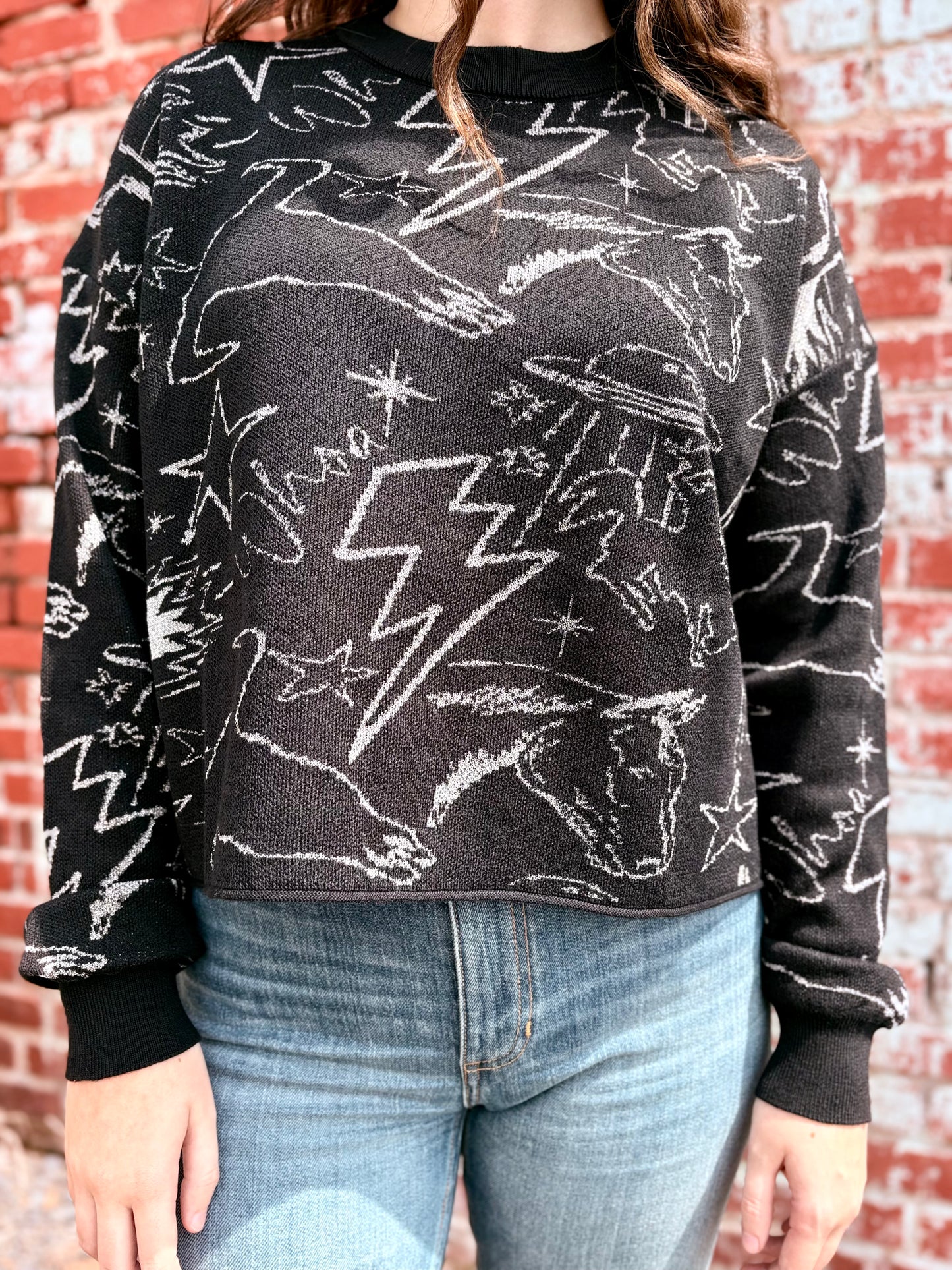 MARFA LIGHTS SWEATER