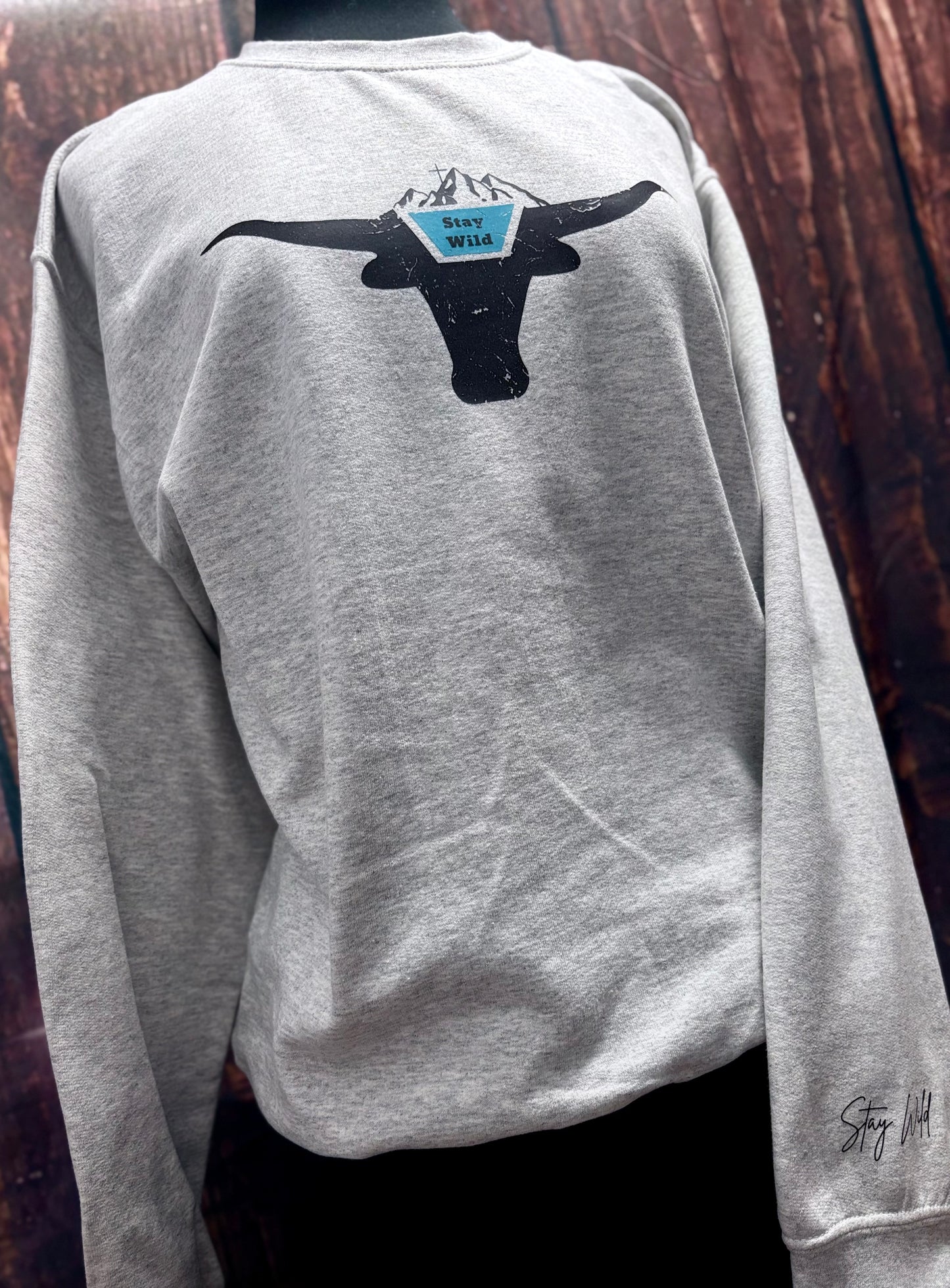 FAITH OVER FRONTIER CREWNECK