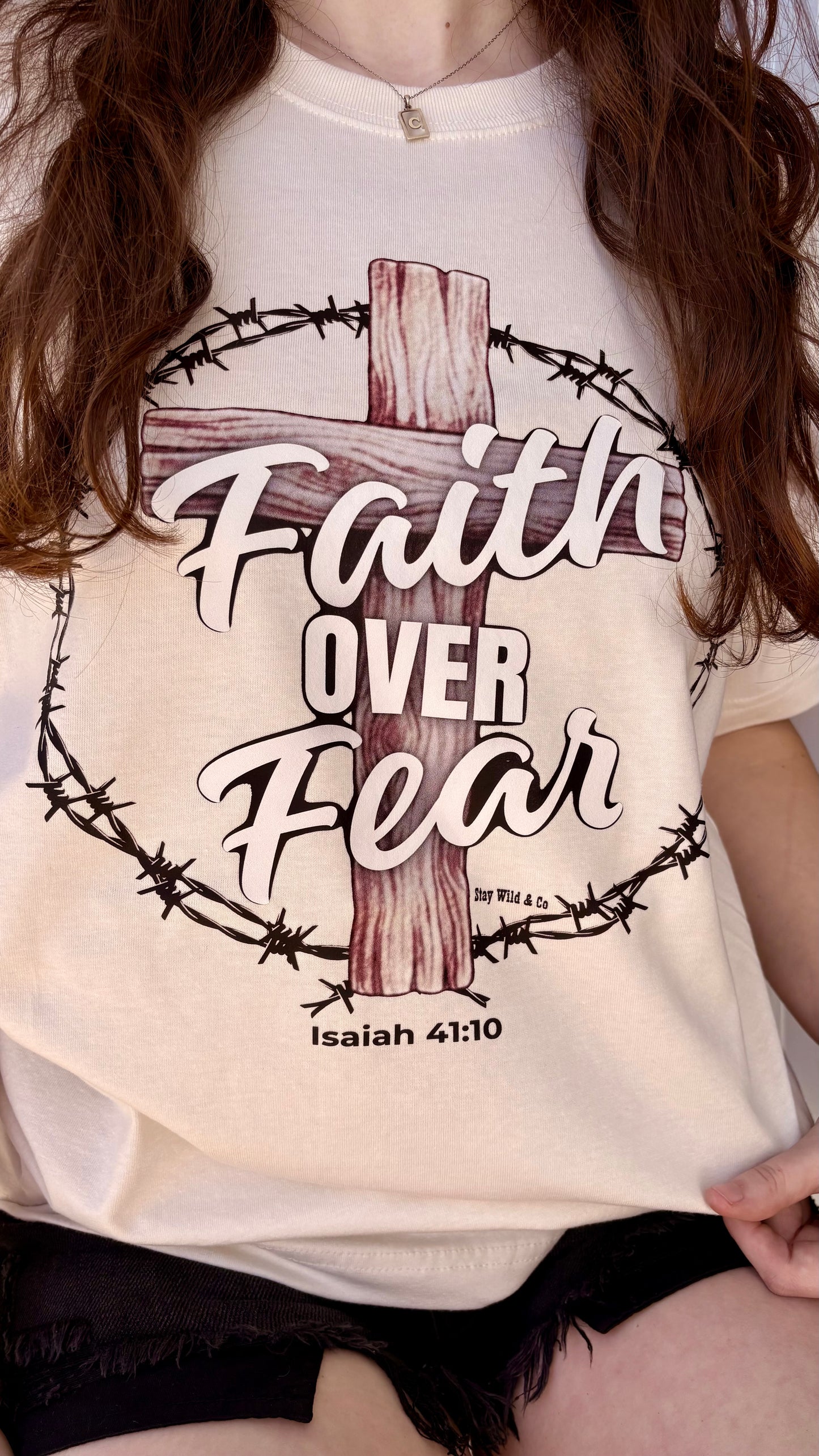 FAITH OVER FEAR TEE