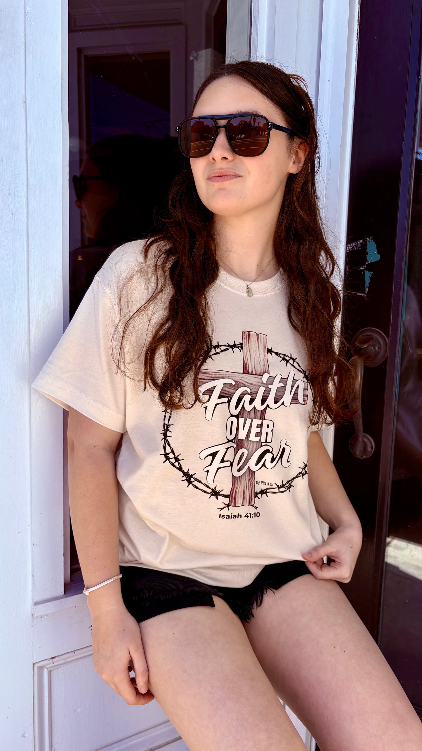 FAITH OVER FEAR TEE