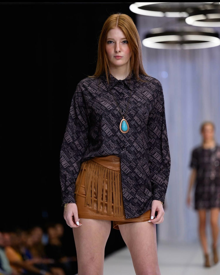 ROUND UP SKORT* SADDLE