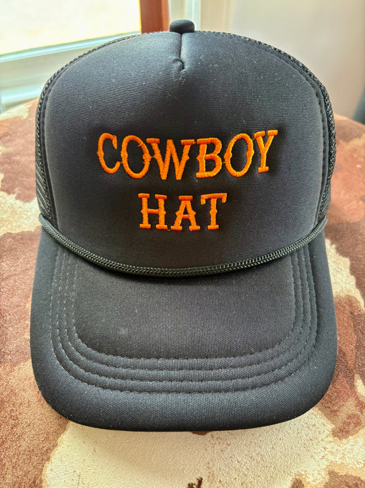 BLACK COWBOY HAT