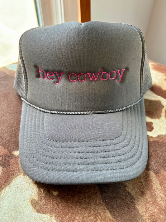 Hey Cowboy Ball Cap