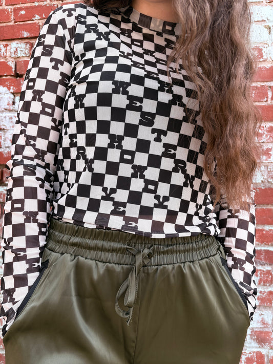 SLANG N BANG MESH TOP