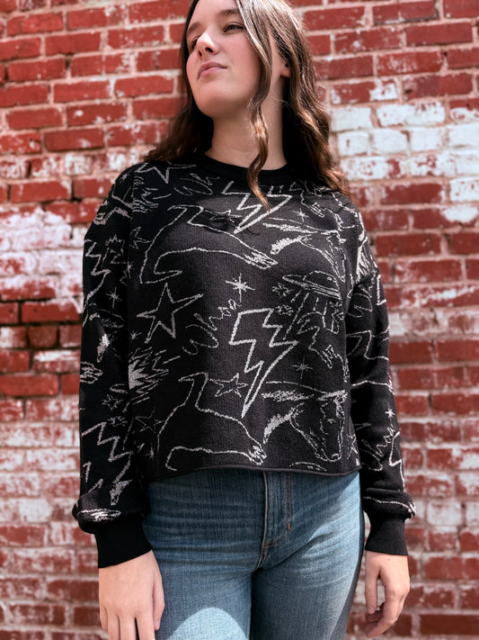 MARFA LIGHTS SWEATER
