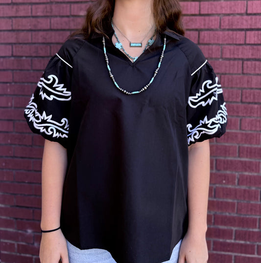 SWEETWATER STITCH TOP