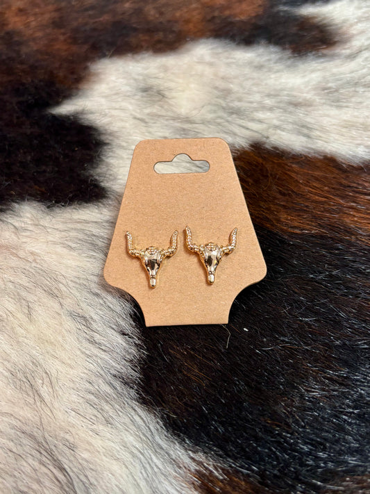 GOLDEN HORNS EARRINGS
